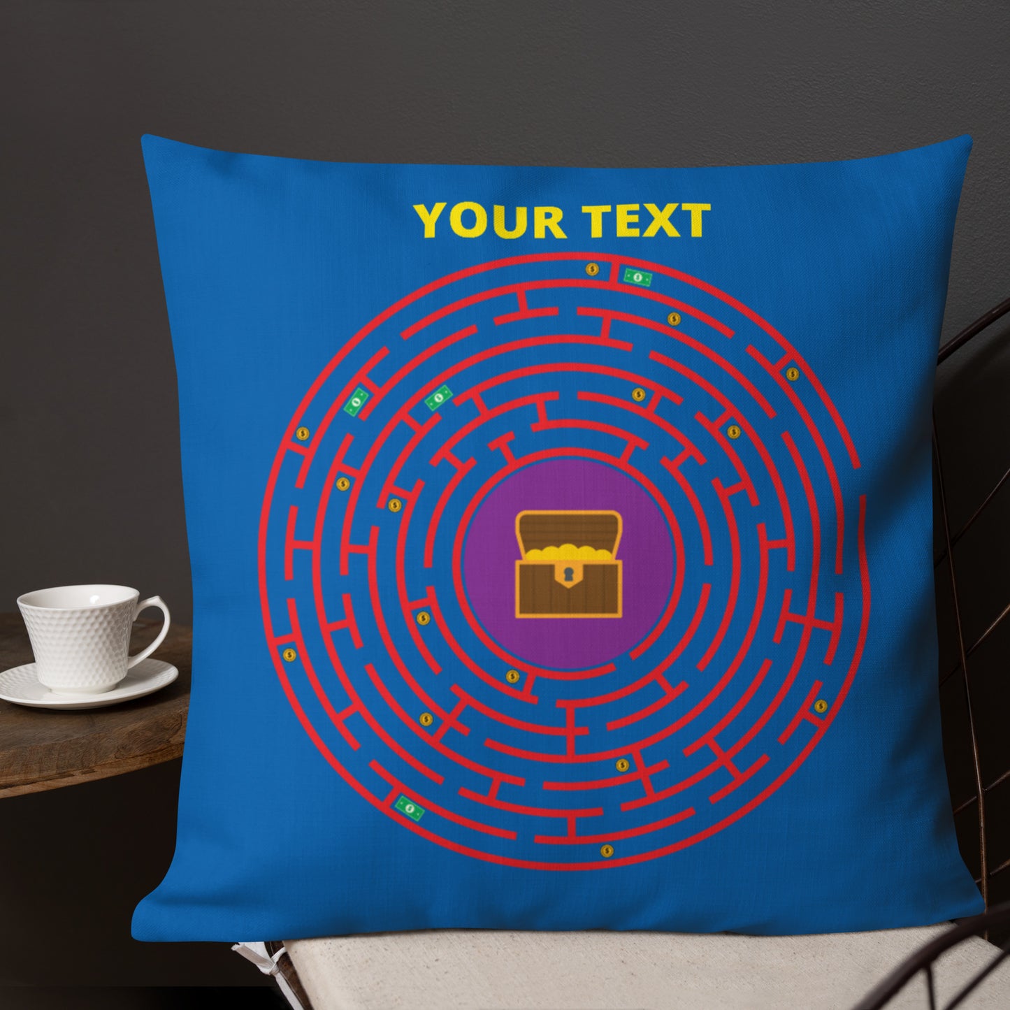 Premium Printed Pillow  Personalized TP-114B