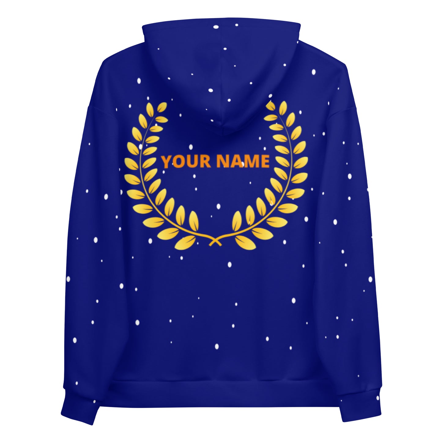 Look Its Snowing Outside With Your Name All Over Print Unisex Hoodie Aoh-28