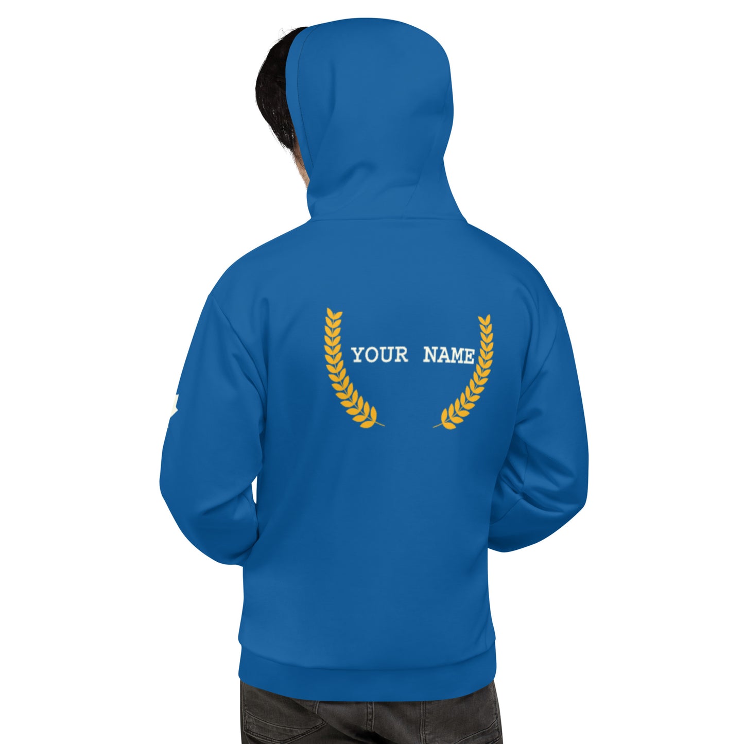 Workout Hoodie Personalised All Over Print Unisex Aoph-45