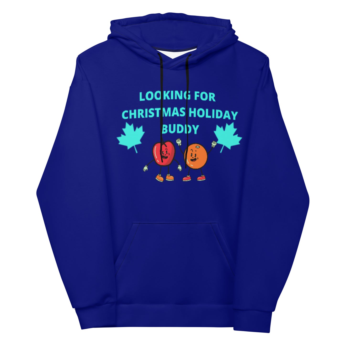 Looking For Christmas Holiday Buddy With Your Name All Over Print Unisex Hoodie Aoh-25