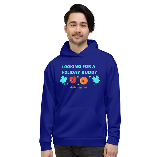 Looking For A Holiday Buddy With Your Name All Over Print Unisex Hoodie Aoh-27