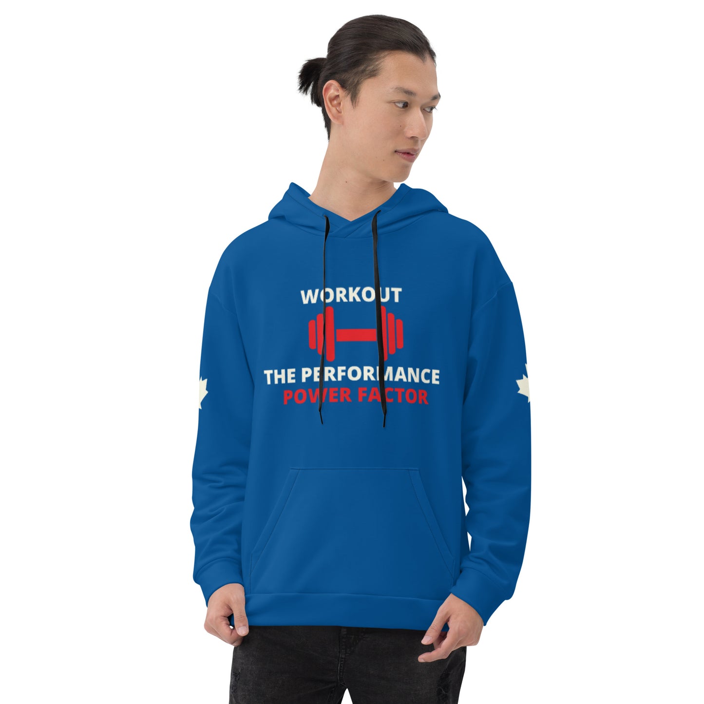 Workout Hoodie Personalised All Over Print Unisex Aoph-45