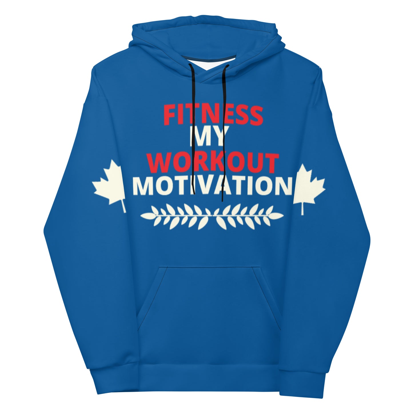 Workout Hoodie Personalised All Over Print Unisex Aoph-48