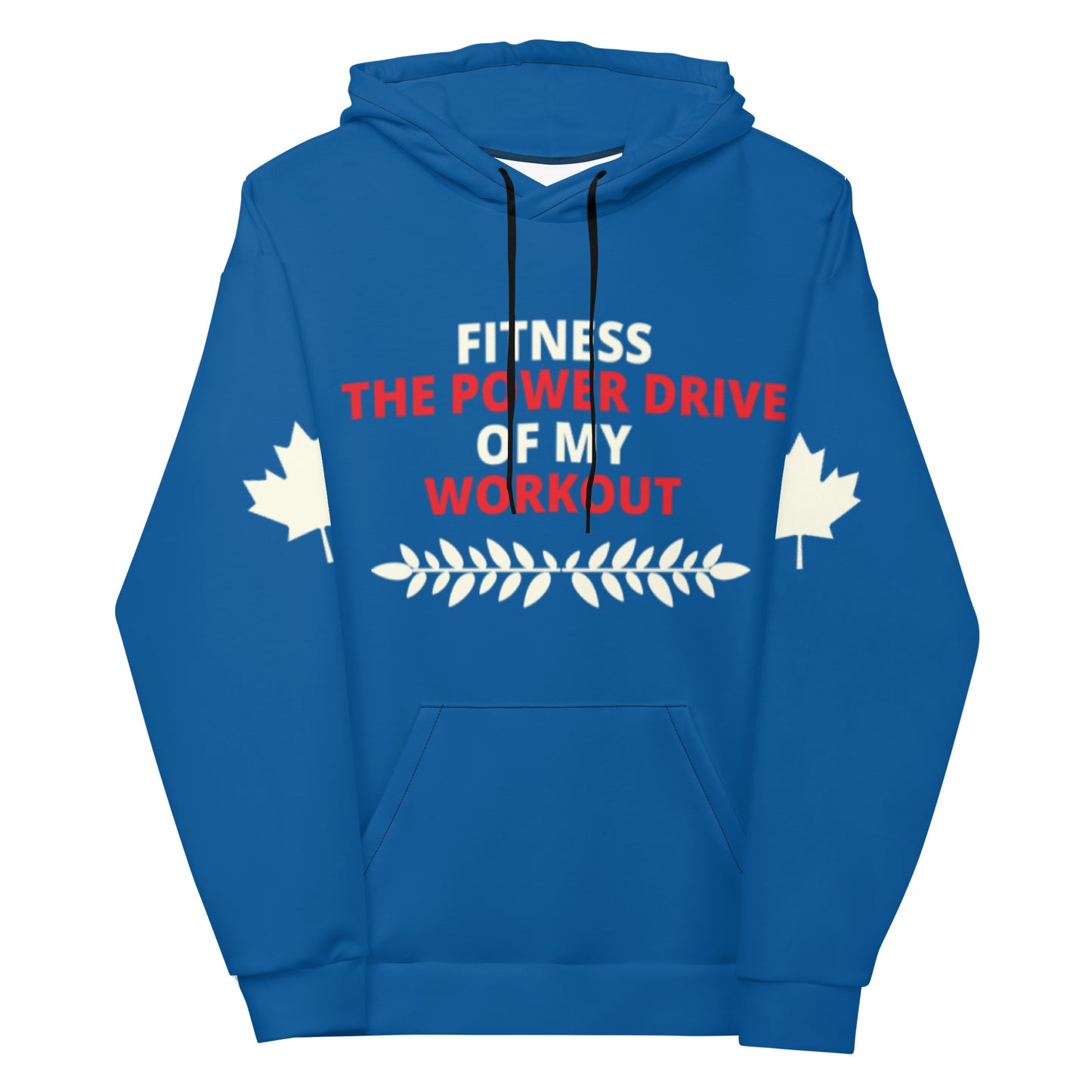 Workout Hoodie Personalised All Over Print Unisex Aoph-49