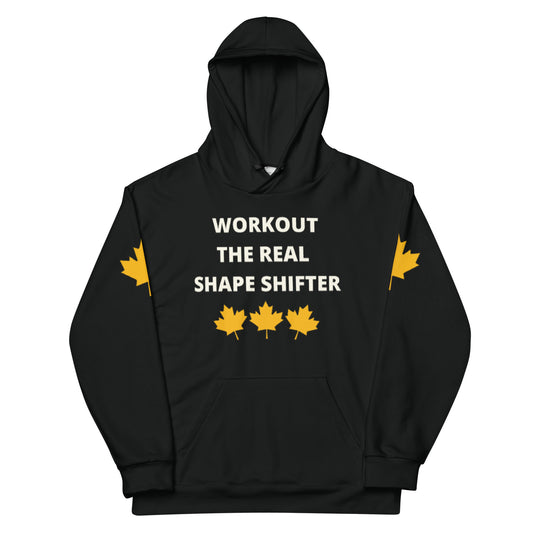 Workout Hoodie Personalised All Over Print Unisex Aoph-67