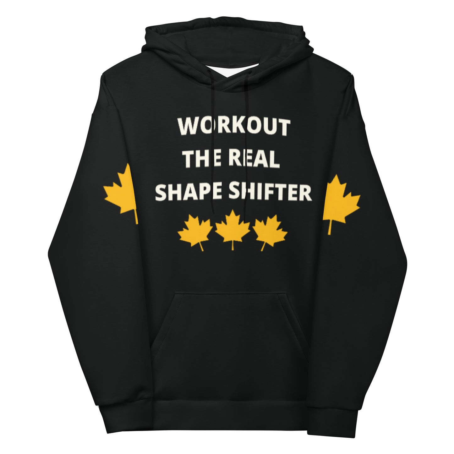 Workout Hoodie Personalised All Over Print Unisex Aoph-67