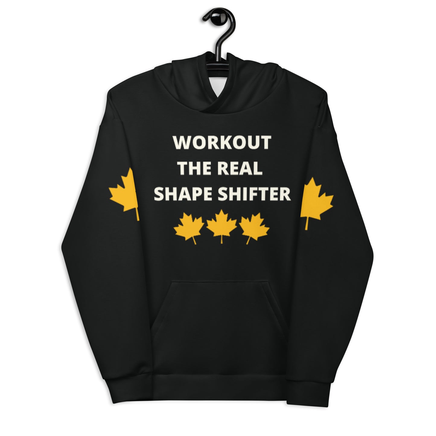 Workout Hoodie Personalised All Over Print Unisex Aoph-67