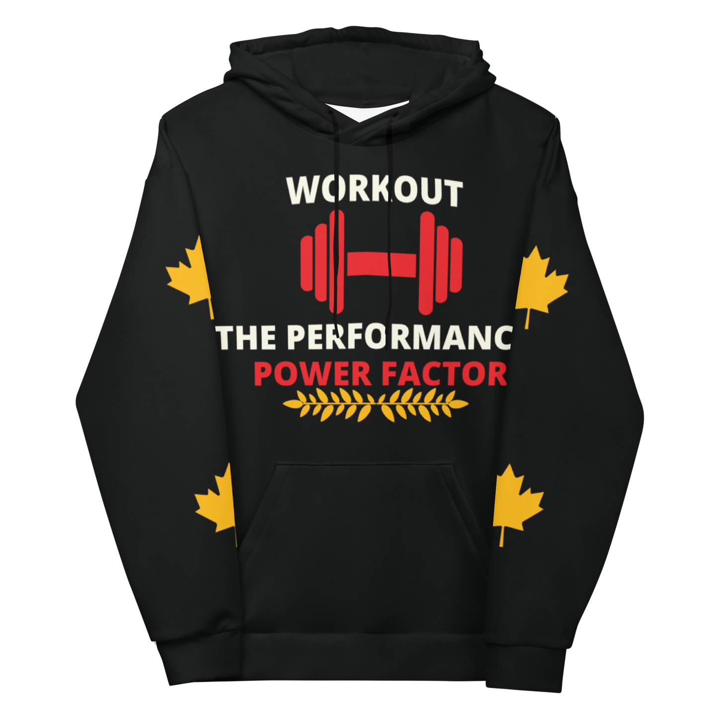 Workout Hoodie Personalised All Over Print Unisex Aoph-58