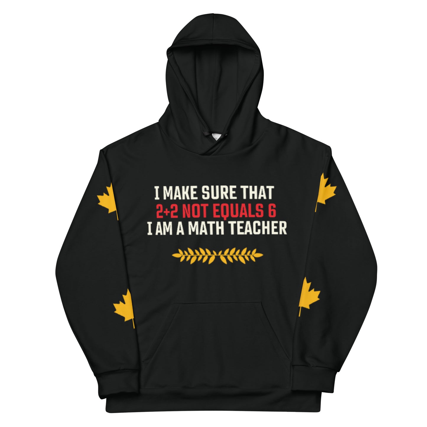 Math Teacher Hoodie Personalised All Over Print Unisex Aoph-92