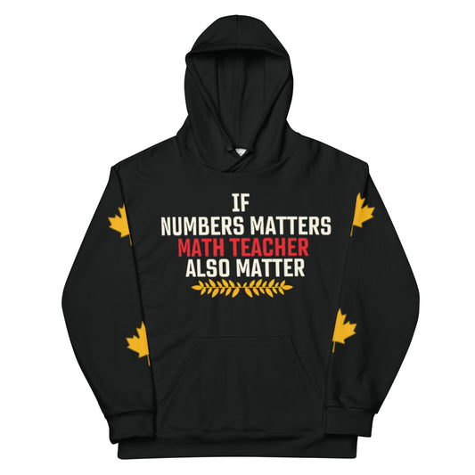 Math Teacher Hoodie Personalised All Over Print Unisex Aoph-93