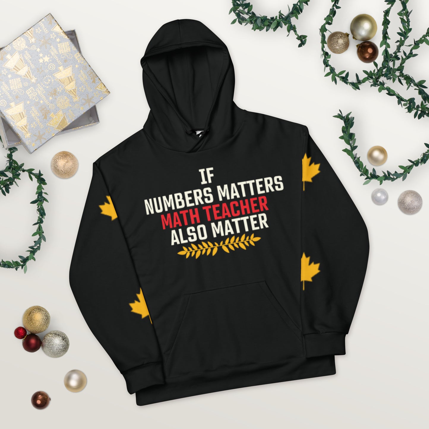 Math Teacher Hoodie Personalised All Over Print Unisex Aoph-93