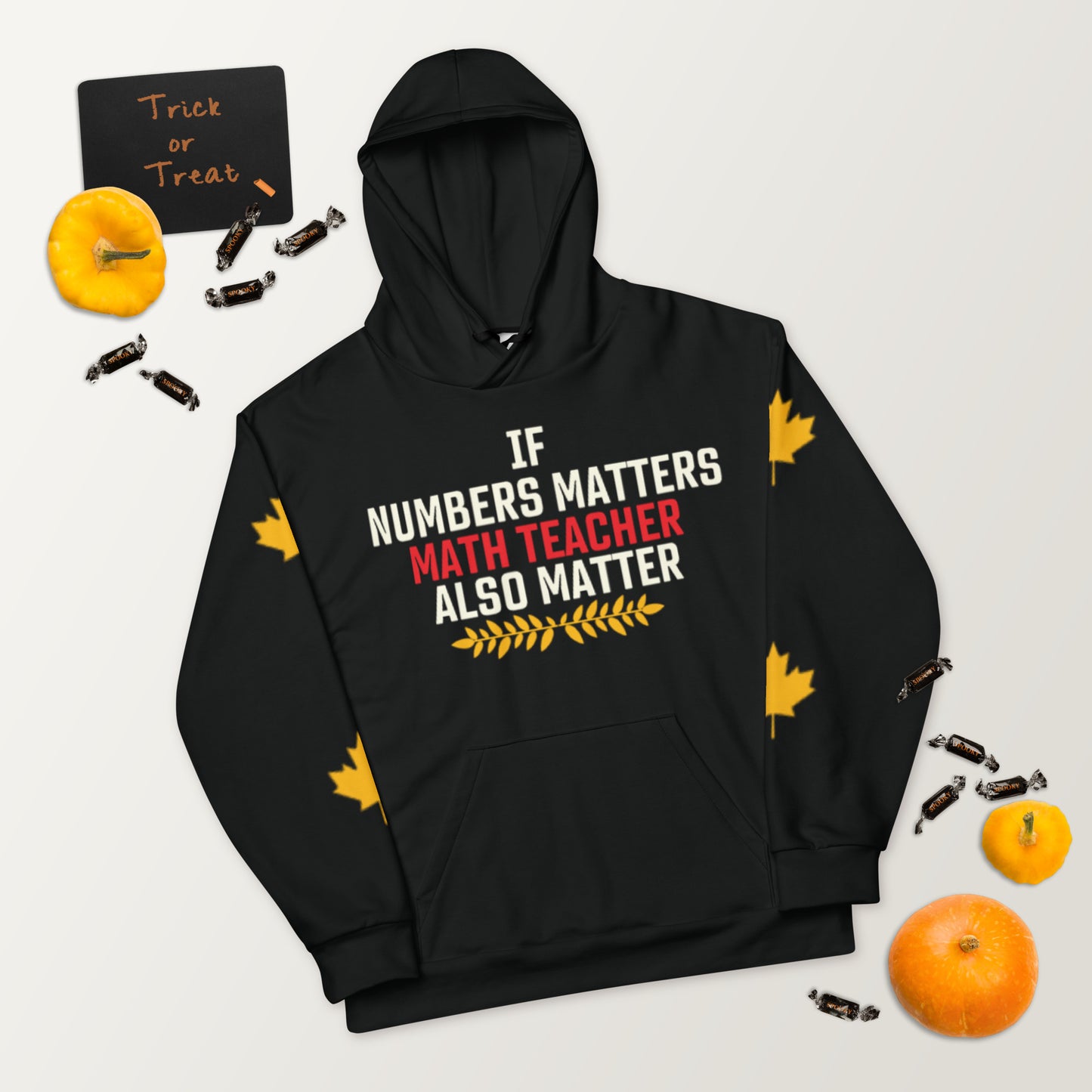 Math Teacher Hoodie Personalised All Over Print Unisex Aoph-93