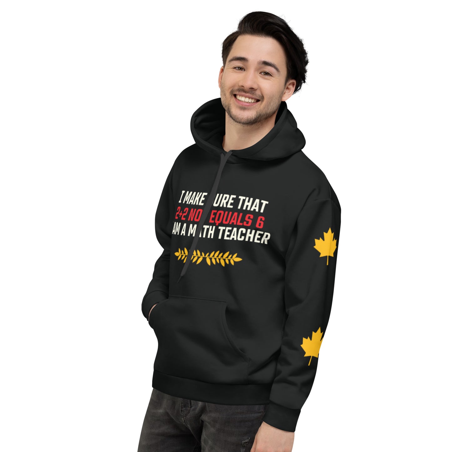 Math Teacher Hoodie Personalised All Over Print Unisex Aoph-92