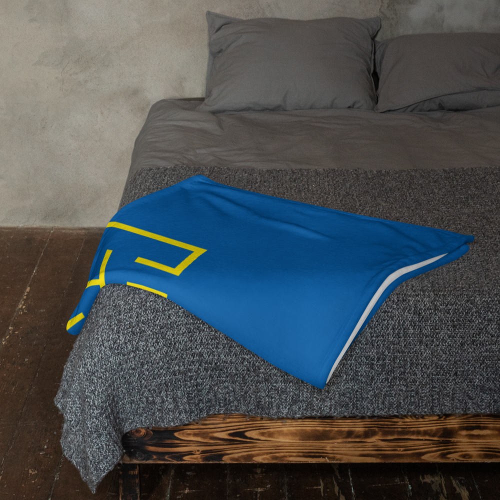 Printed Throw Blanket Personalized TB-111B
