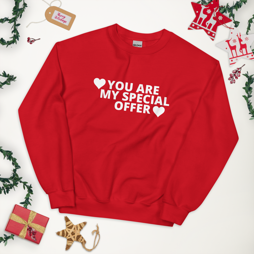 Unisex You Are My Special Offer Valentine Sweatshirt SS-95