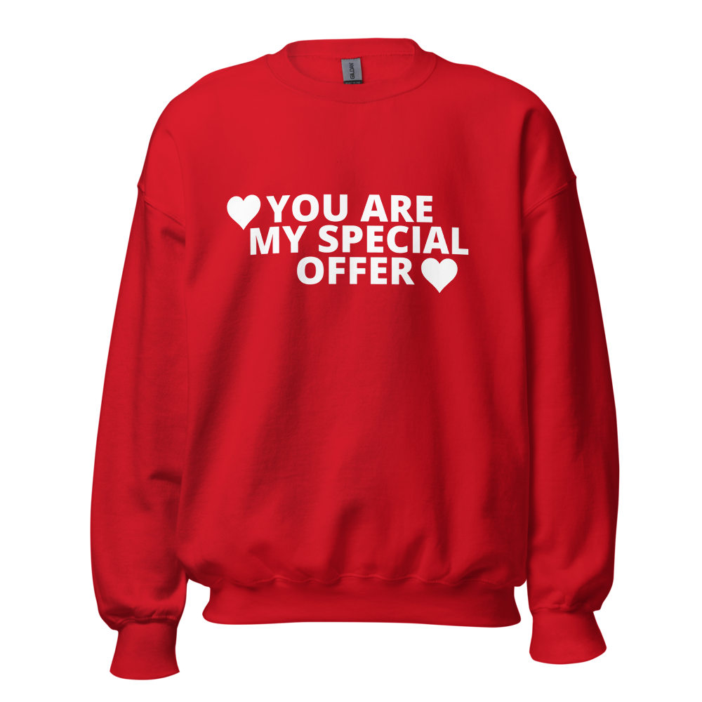 Unisex You Are My Special Offer Valentine Sweatshirt SS-95