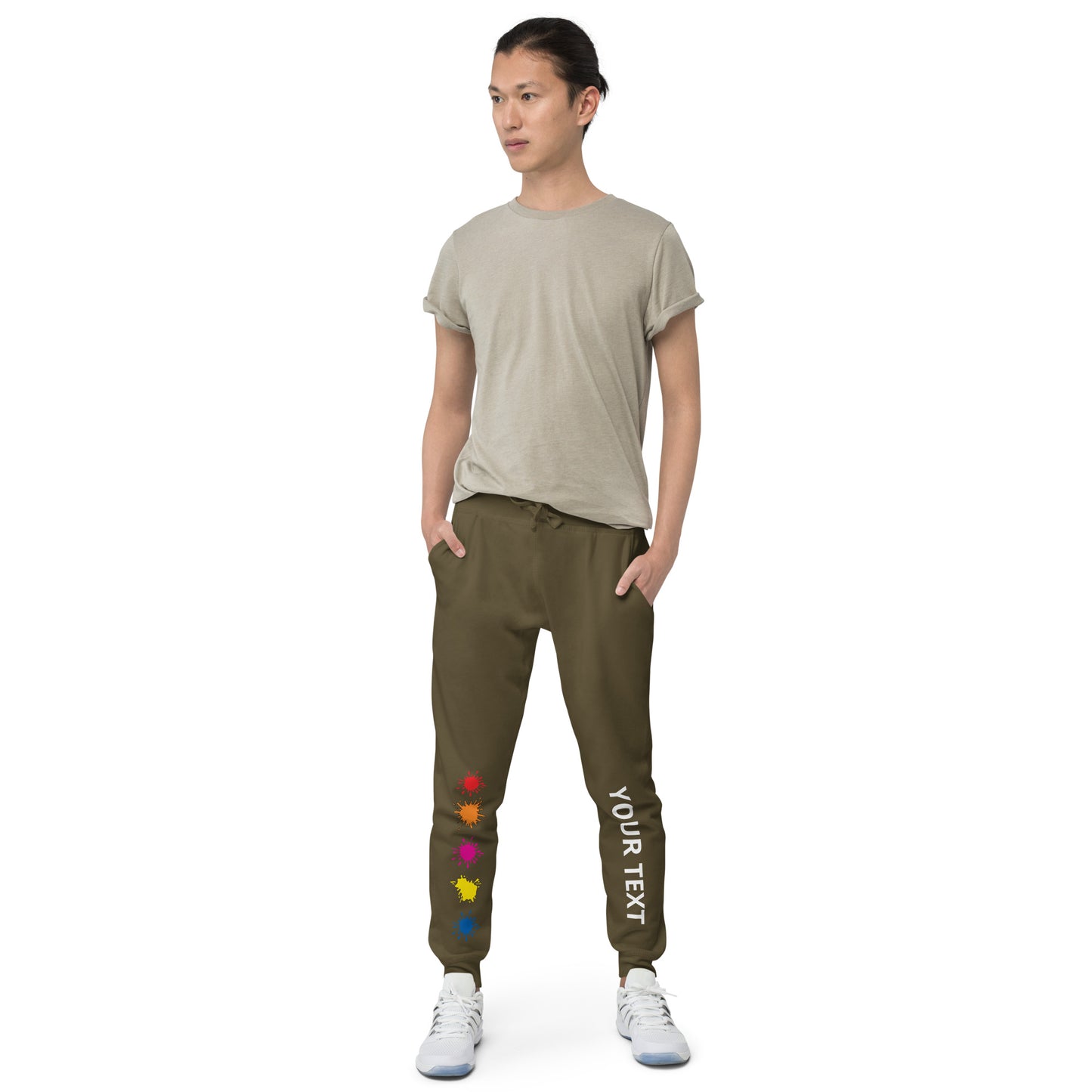 Unisex Paintball fleece sweatpants Personalized SP-117