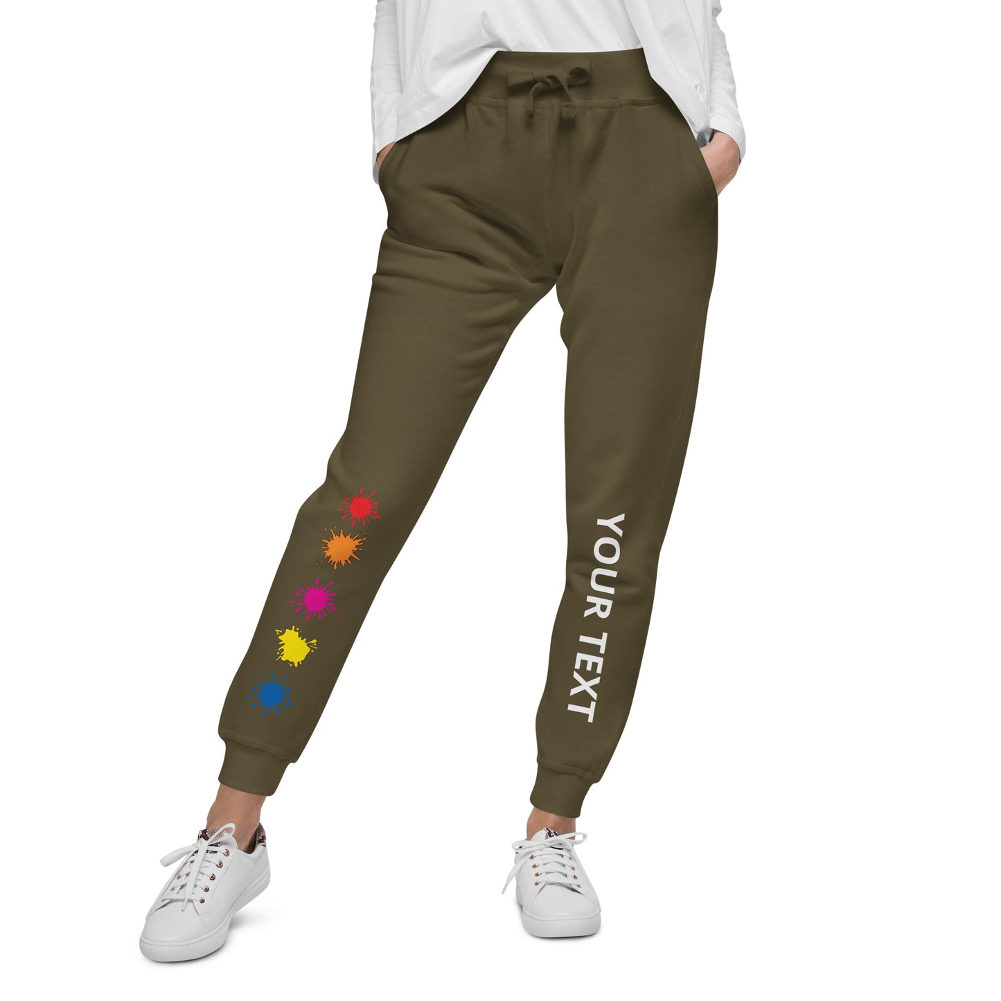 Unisex Paintball fleece sweatpants Personalized SP-117