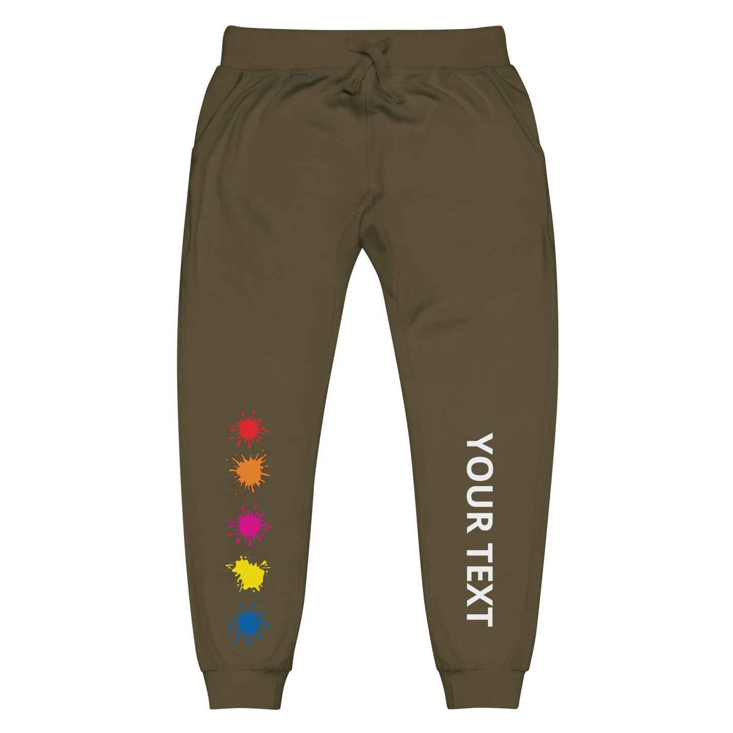 Unisex Paintball fleece sweatpants Personalized SP-117